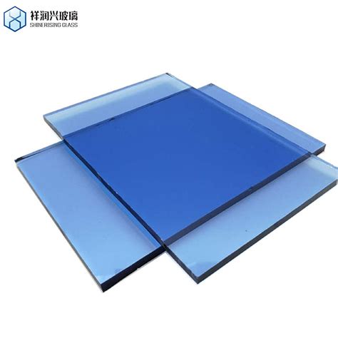 8mm Grey Dark Blue Tinted Float Glass Maika International High Quality Factory Price China