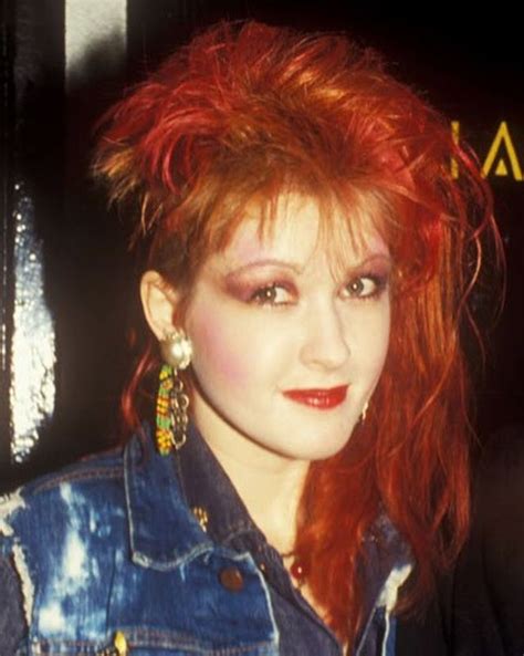 true colors 30 fascinating photographs that show colorful styles of cyndi lauper during the