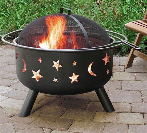 Outdoor fire pit firepit brazier garden square table stove patio heater 81cm. Clay Fire Pit Roundup | Fire Pit Design Ideas