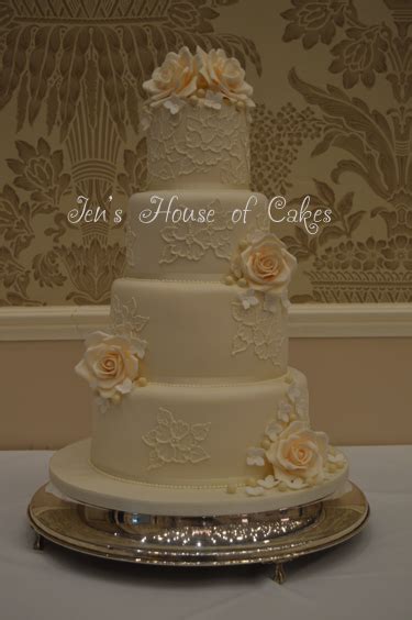 Wedding Cakes In Stockton By Jens House Of Cakes Based In Ingleby