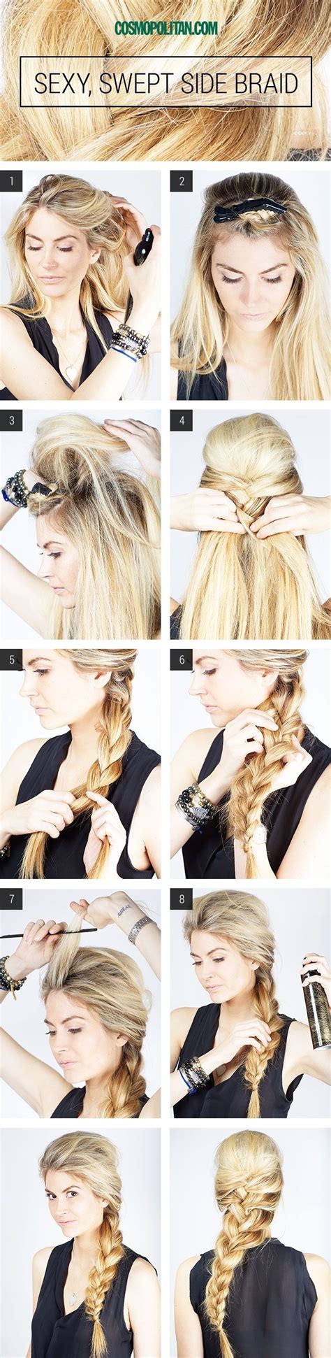 Learning how to braid hair is simpler said than done. 10 French Braids Hairstyles Tutorials: Everyday Hair ...