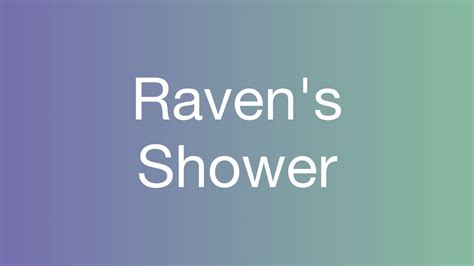 Ravens Shower Hobnob