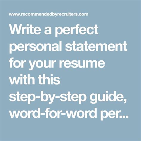 7 Personal Statement Examples Ideas Personal Statement Examples