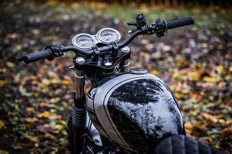 Hell Kustom Triumph Bonneville T120 By Down And Out Cafe Racers