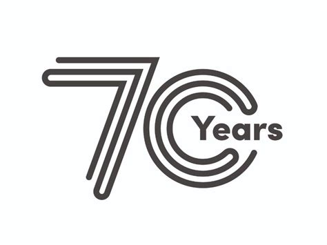 70th Anniversary Brand Badge By Joshua Cook On Dribbble Anniversary
