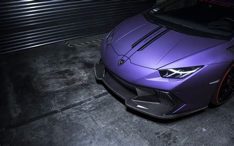 Purple And Black Full Face Helmet Car Super Car Lamborghini