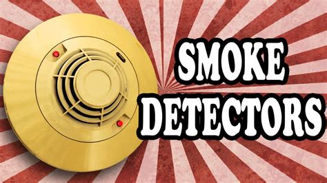 They are commonly used as warning system in case of fire. How do Smoke Detectors Work - YouTube