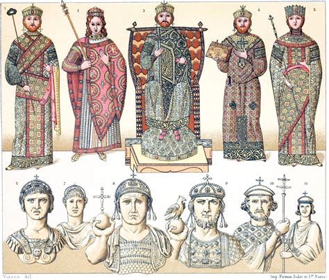 Vestments Of The Byzantine Emperors And Empresses