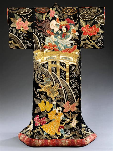 Photo Of Kimono For The Kabuki Theatre 1870 1890 Japan Museum No Fe