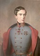 Porträt von Kaiser Franz Joseph von Österreich (1830-1916) im Alter von ...