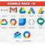 Google SVG Icon Pack Logo Vector Company 12  Etsy