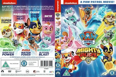 Covercity Dvd Covers And Labels Paw Patrol Mighty Pups