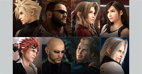 ff7 remake voice actors voice cast list final fantasy 7 integrade gamewith