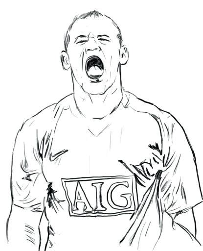 Man Utd Coloring Pages At Free
