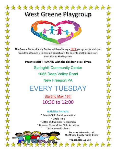 Free Play Group For Children