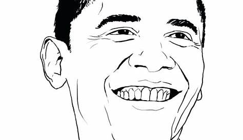 President Obama Coloring Page at GetColorings.com | Free printable