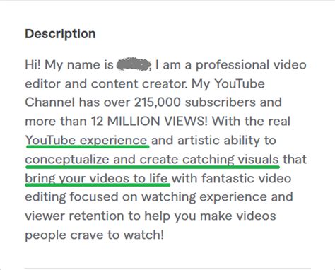 8 Killer Tips To Write A Fiverr Profile Description With Examples