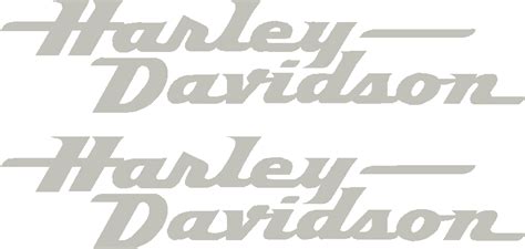 Harley Davidson Fxd Tank Brushed Chrome Decal Stickers Collideascope