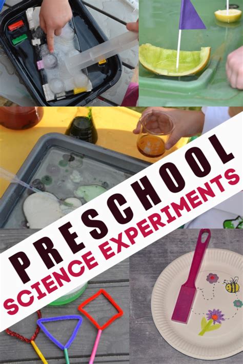 Science Experiments For Preschoolers Fun Science For Kids
