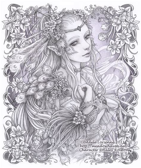 In our adult coloring pages, you will find images that include nature such as flowers, butterflies, animals, abstract shapes and patterns that fill a whole page, religious iconography such as the buddha, jesus and spiritual images of native people around the world. Detailed Coloring Pages For Adults Printable Fantasy ...