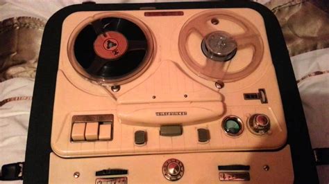 1958 Telefunken Magnetophon Model 85 Working Youtube