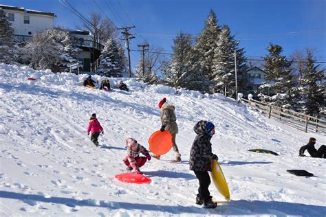 Sledding A Classic Activity Snow Sports