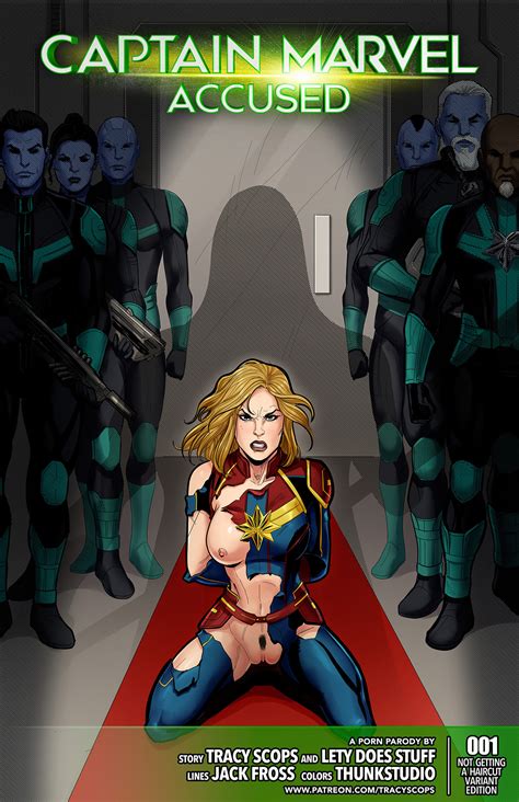 Captain Marvel Accused Patreon Cover By Tracyscops