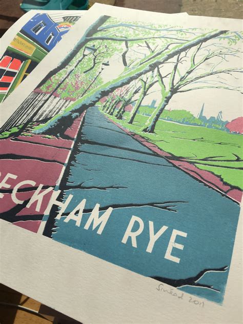 Peckham Rye Art Print