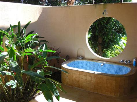 Outdoor Bathrooms And Indoor Gardens