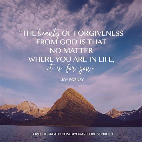 You Are Forgiven Love God Greatly