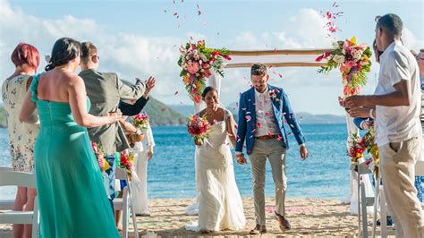 Private Beach Wedding Awesome Caribbean Weddings