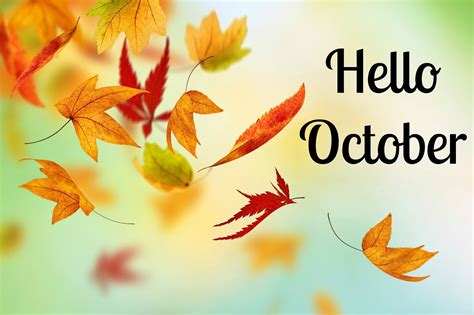 Welcome October Goodbye September Month Qualads
