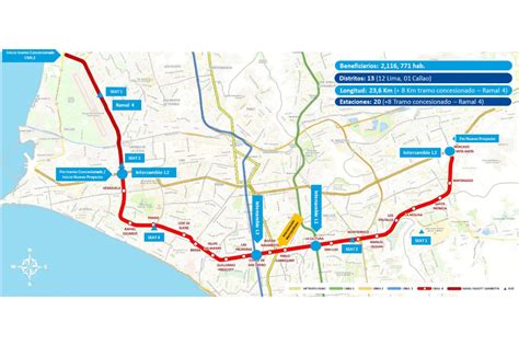 La línea 1 es la línea con más afluencia de usuarios y la segunda más antigua de la ciudad. Presentan proyecto Línea 4 del Metro de Lima y Callao que ...