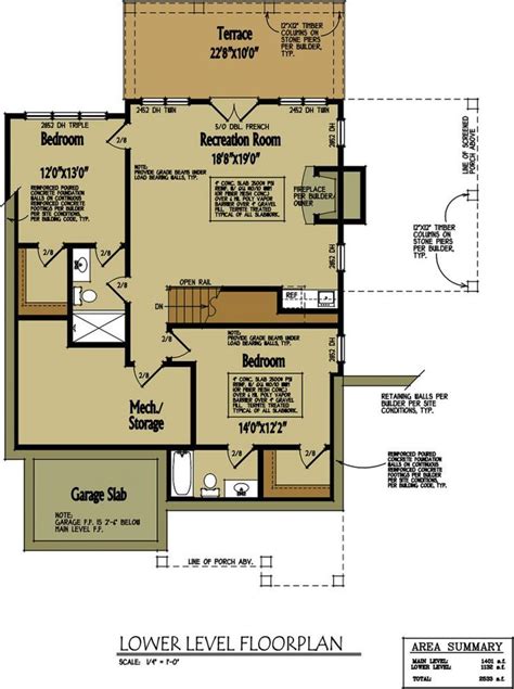 Small Cabin Home Plan With Open Living Floor Plan Cabin Floor Plans