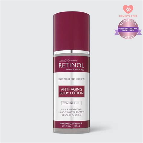 Premier Retinol Skincare Brand Voted Best Body Lotion By Amazon