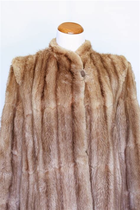 Vintage Fur Coat Marten Fur Coat