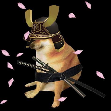 A Samurai Cheems Edit I Made In My Free Time Rdogelore Ironic