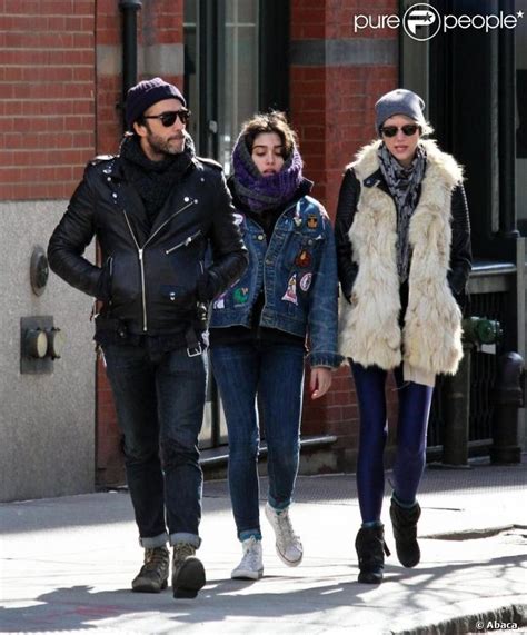 Lourdes Leon With Her Dad Carlos Leon And His Girlfriend Madonna