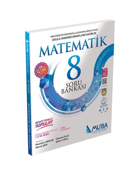 Muba Yayınları 8. Sınıf Matematik Soru Bankası,,8. Sınıf Soru Bankaları