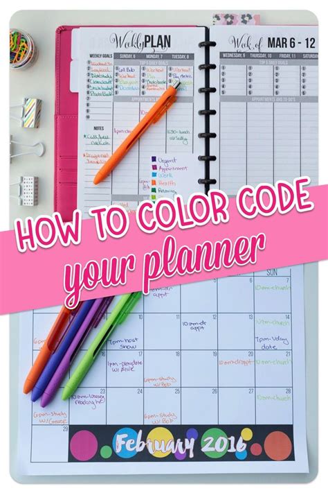 A Calendar With Markers Pens And Pencils On It That Says Great Tips On