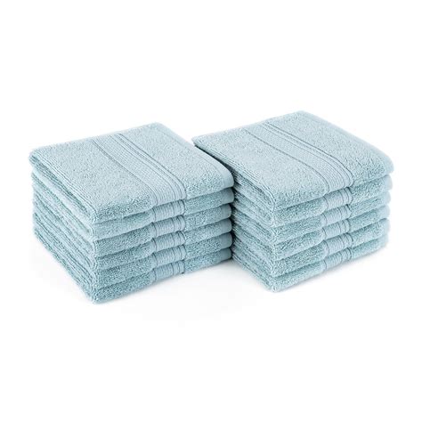 Twelve Piece Washcloth Set White Truly Lou Touch Of