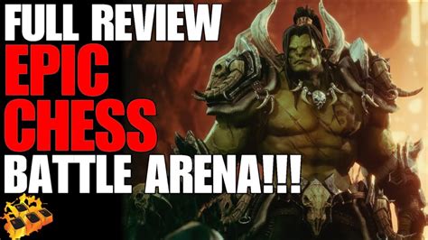 Epic Chess Battle Arena Review Gameplay Menu And Character Breakdown