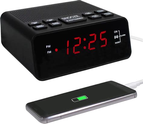Alarm Clock Fm Digital Alarm Clock Radio For Bedrooms With