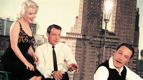 Marilyn With Yves Montand And Gene Kelly On The Set Of Let S Make Love