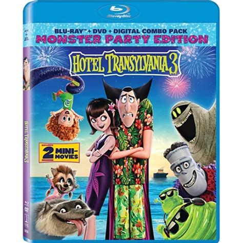 Hotel Transylvania 3 Blu Ray Disc Title Details 043396525269 Blu