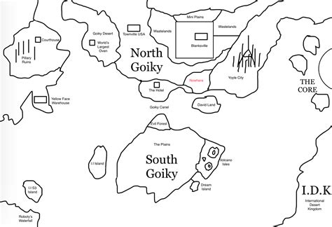 I Made A Map Of Goiky Fandom