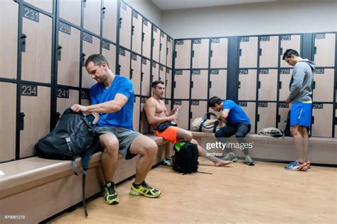 Men Changing In The Locker Room At The Gym High Res Stock Photo Getty