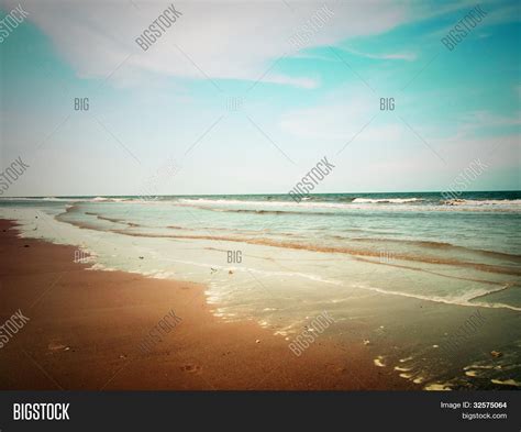 Beach Cloudy Sky Image And Photo Free Trial Bigstock