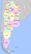 Las 23 provincias de Argentina y sus capitales (mapa incluido) - Libretilla