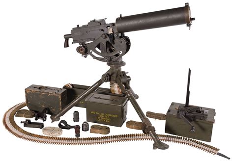 Class Iiinfa M1917 Med Mg Made By Dlo Machine Gun Firearms Auction Lot